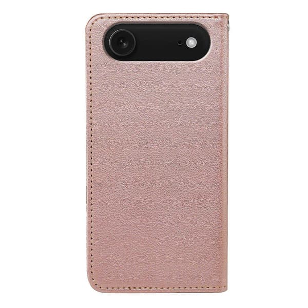 För iPhone 17 Air Telefonfodral Plånboksstil RFID-blockerande Läder Telefonskyddsfodral Stark Magnetisk Stängning