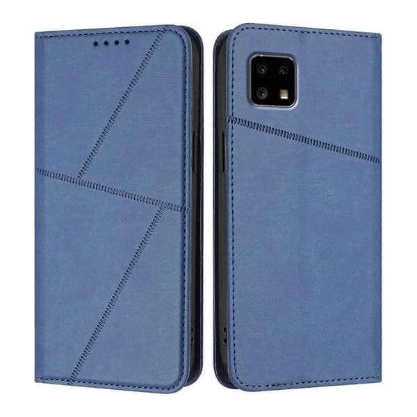 Sharp Aquos Sense 4 / Sense4 Lite Läderfodral (För Sharp Aquos Sense 4 / Sens)