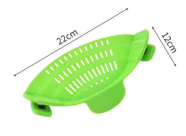Snap Strainer Silikon Matsil Värmebeständig