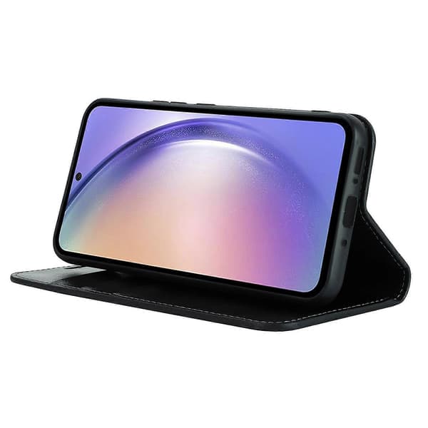 Plånboksfodral i Läder med Ställ för Samsung Galaxy A54 5G