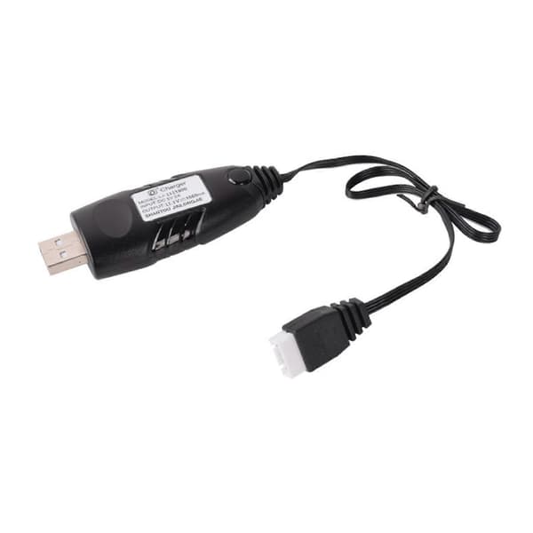 11.1V Li-ion Li-po Lipo USB RC Batterilader med 4-pinners plugg (1500mA)
