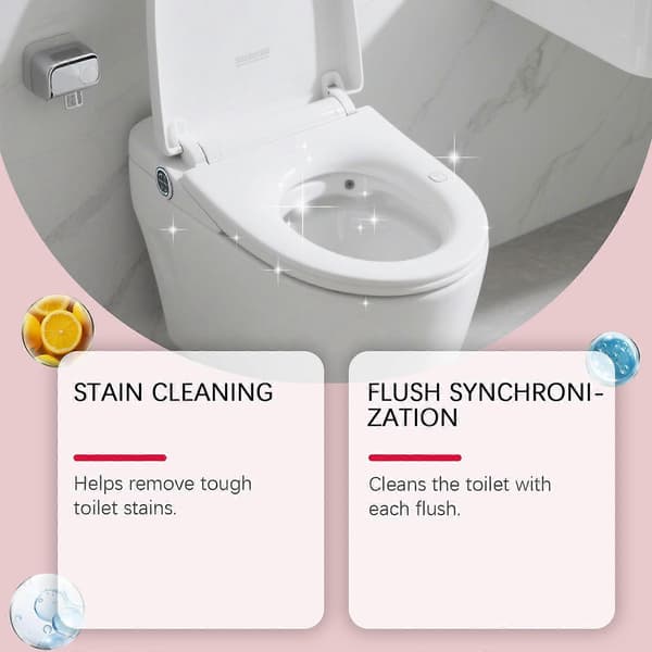 Toiletkummerenser-tabletter Automatiske toiletkummerensere Toilettank (1 stk.)