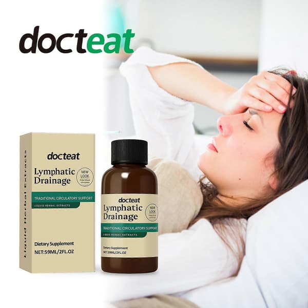 1/2/3x Lymfedrænage 59ml til Mænd Kvinder Kropspleje Støtte (3 stk.)