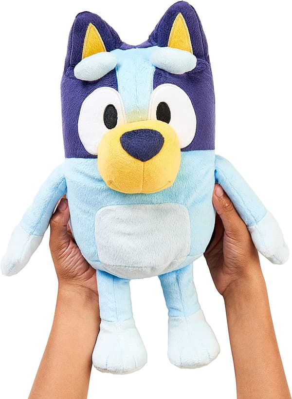 45 cm Bluey Bästa Kompisen Jumbo Plyschleksak