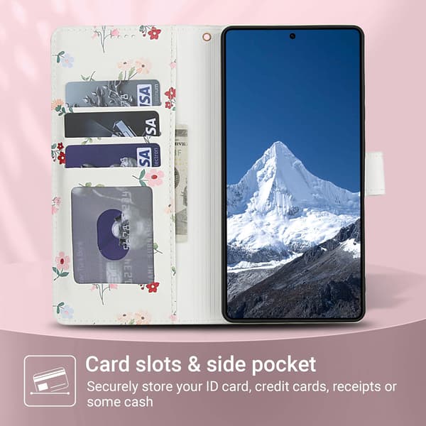 Magnetiskt Läderplånboksfodral för Samsung Galaxy - Skyddsfodral A4 GalaxyS20 FE