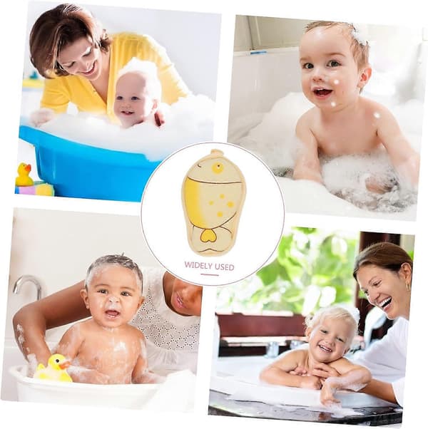 3 st Badlappar Badskrubb Babyduschhandduk Ansiktsrengöring Handduk Handdukar