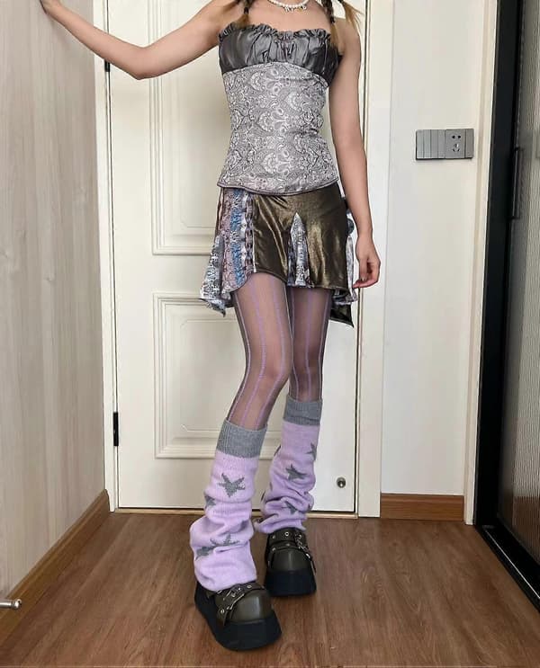 Sexy fiskestrømper for kvinner, høye midjetights