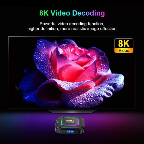 HK1 RBOX -K8 Set-top Boks (4+32GB)
