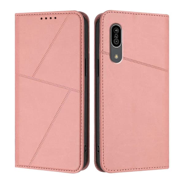 Sharp Aquos Sense 3 Läderfodral (För Sharp Aquos Sense 3)