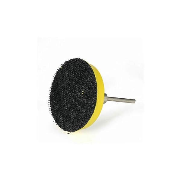 60 ark 50 mm slippapper med 50 mm poleringsdyna, roterande skiva