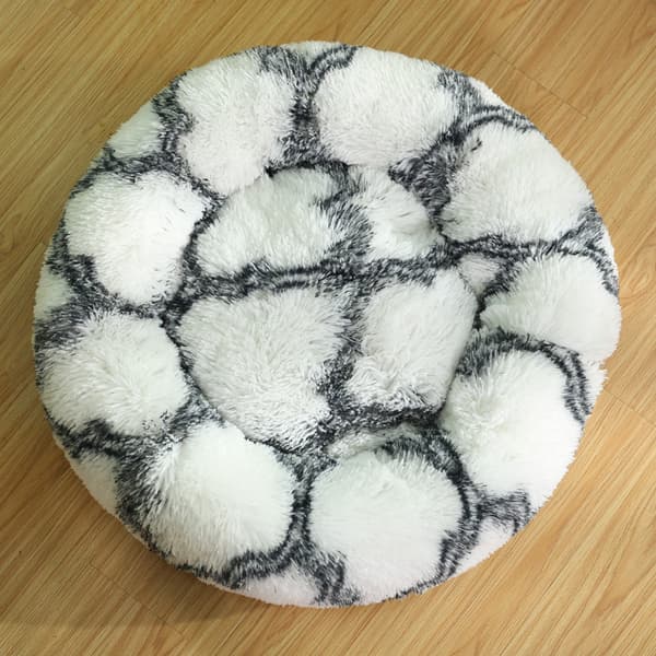 1 st inomhus kattsäng, söt och mjuk kattsäng - diameter (40cm, 2)