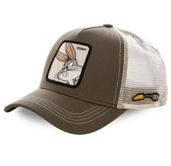 Baseballcaps med tegneseriekanin (marineblå)
