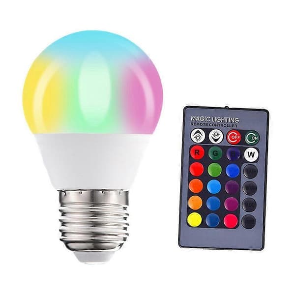 1 stk. LED-pærer 3W Temperatur LED-pære E27