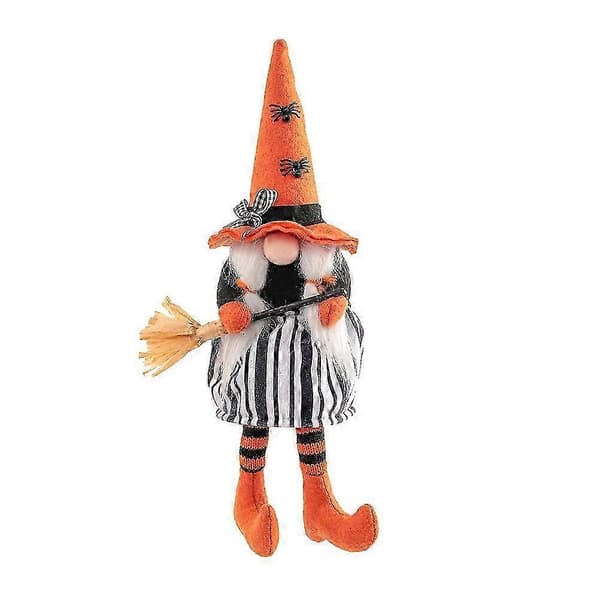 1 st Halloween Tomte Docka Dekorativ Tygdocka för Hem Halloween Tema Gåva