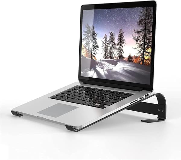 Laptopstativ (10-18 tommer, svart)