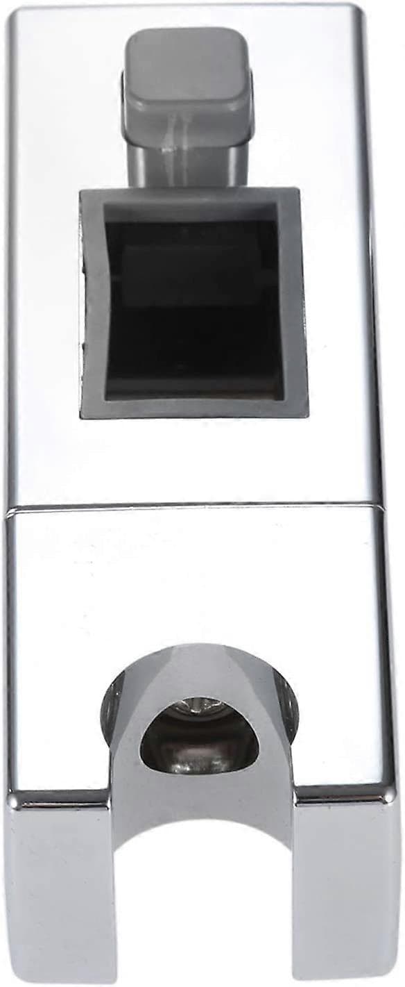 Justerbar skyveholder for dusjhode, ABS dusjholder for bad, 30 x 18 mm rektangulær dusjstang