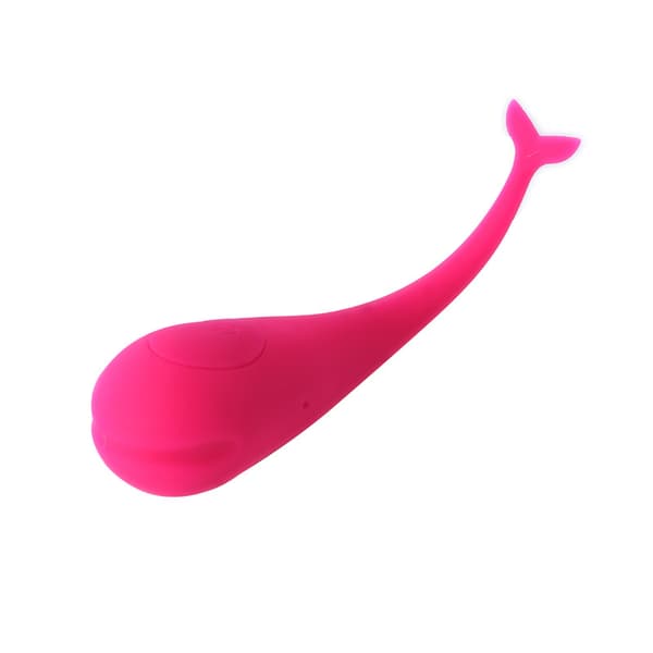 10 Frekvensmåler Vibrator i Silikon App Bluetooth Trådløs Fjernkontroll Vibrasjon Egg Massasje Leker (rosa)