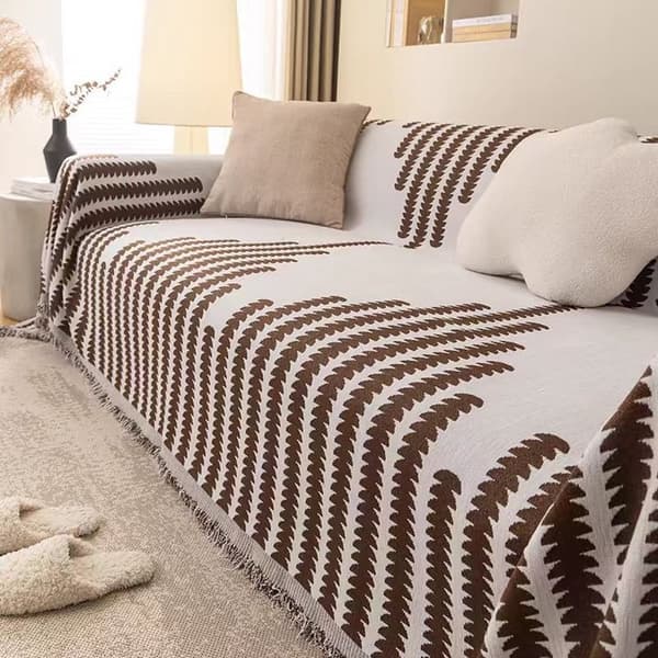 Universelt sofatrekk i ett stykke, sjeselong sofatrekk