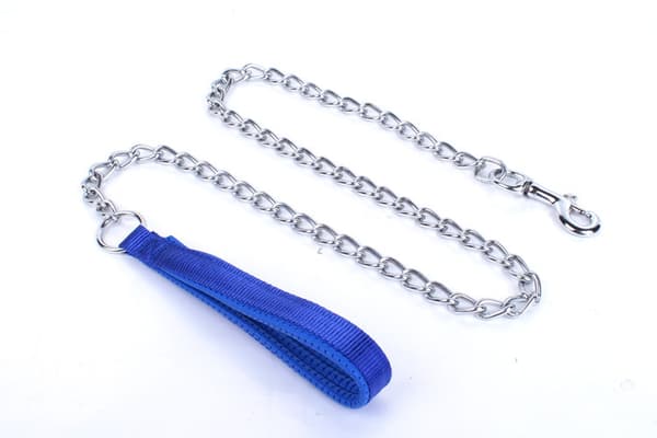 Hundhalsband Set P Kedja Koppel 4mm*180cm