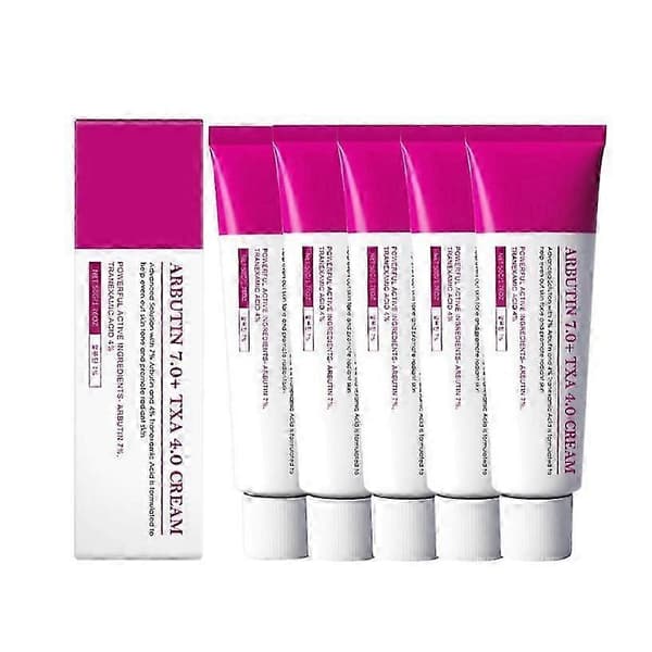 1-5x Arbutin 7% + Tranexamic Acid 4% Krem 50g (5 STK)