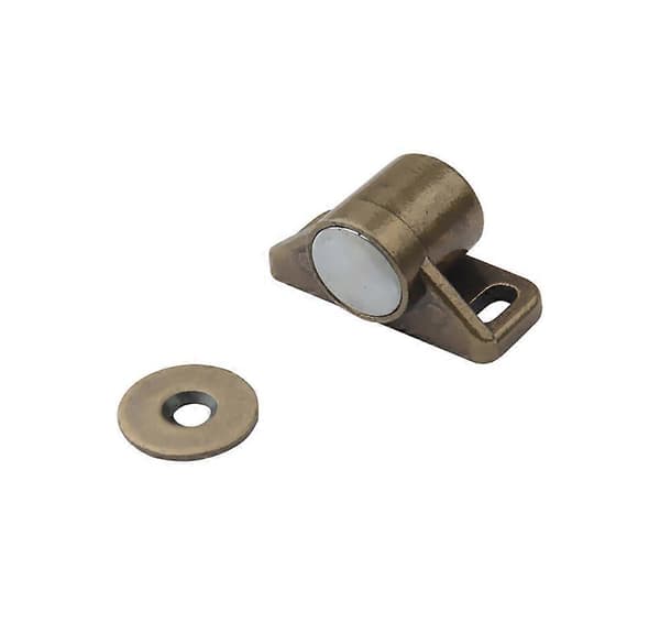 Magnetisk Dörrmagnet, Kraftfull Skåpdörrmagnet Set om 4 Legering Magnetiskt Lås 36*16mm