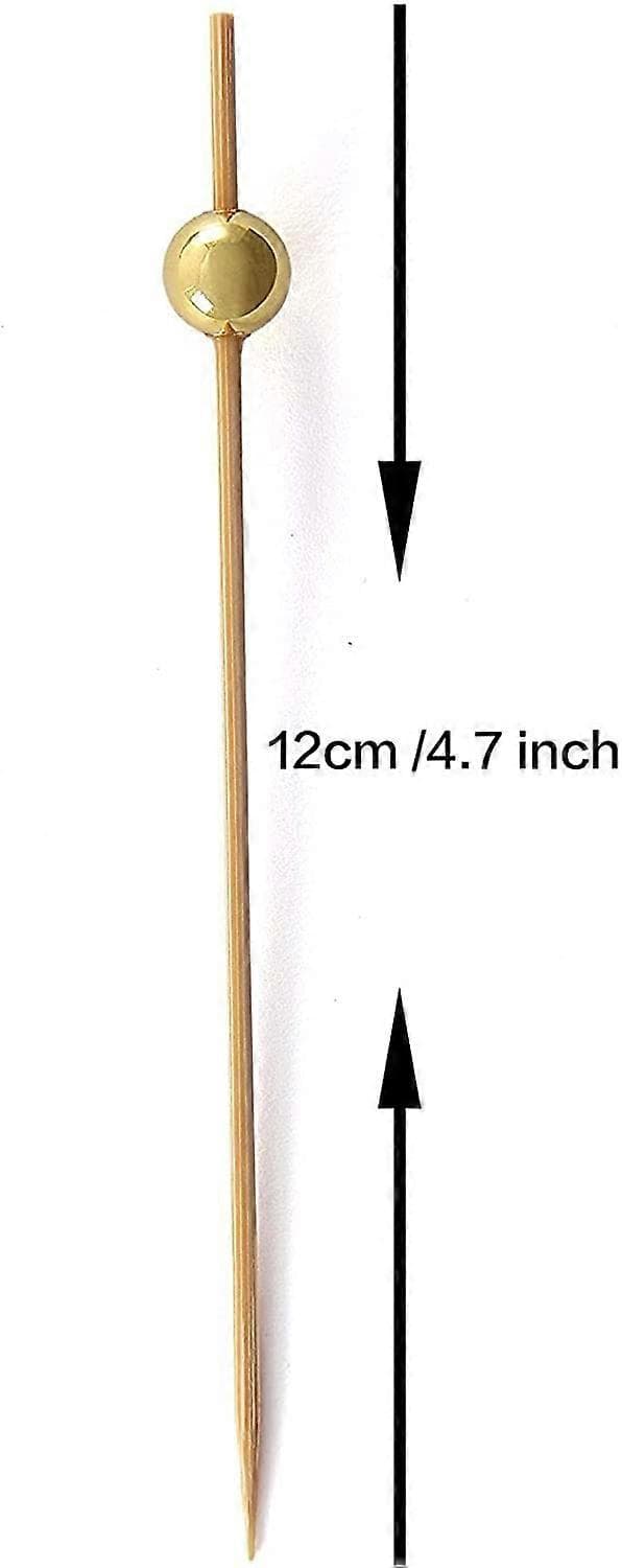 Cocktailpinner, trepinner, fingermatpinner, trepinner, partypinner 12 CM 200 stk