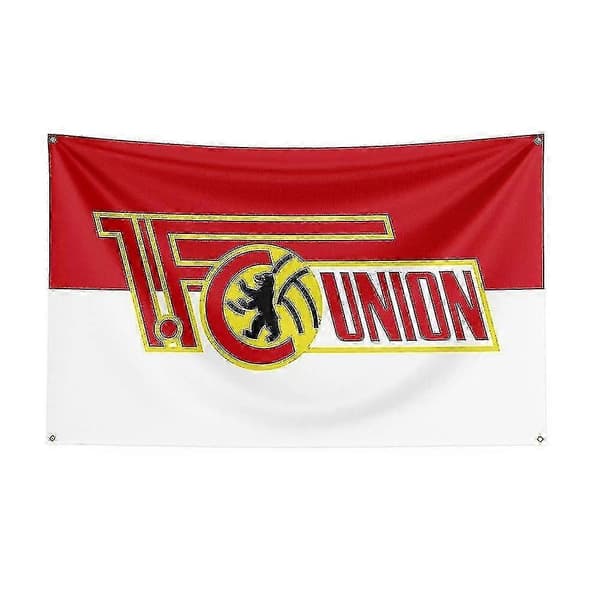 3x5 Fc Union Berlin Flagg Polyester Trykt Racing Sport Banner For Dekor (E, 90 x 150cm)