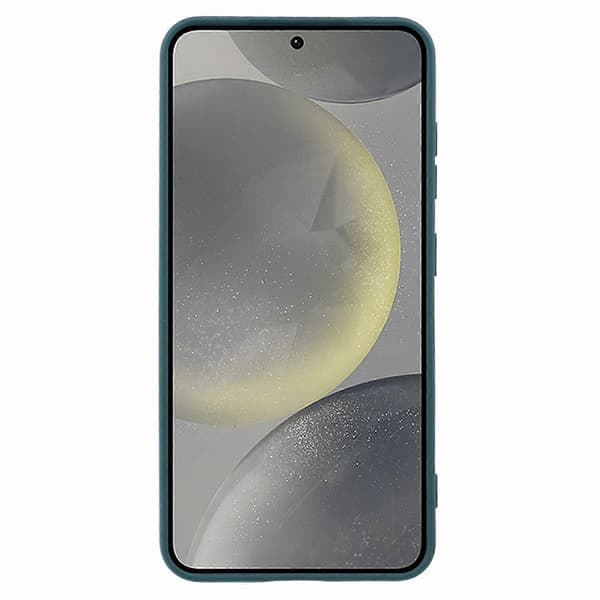 För Samsung Galaxy S25+ Mobilskal Böjd Kant 2.0mm TPU Skyddande Mobilskal - Midnattsgrön (Midnattsgrön)