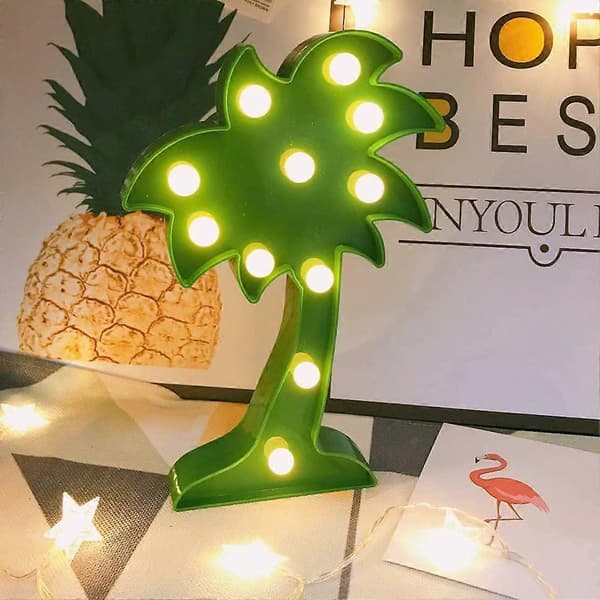 LED plastmodel lampe dekorative kreative ornamenter natlys