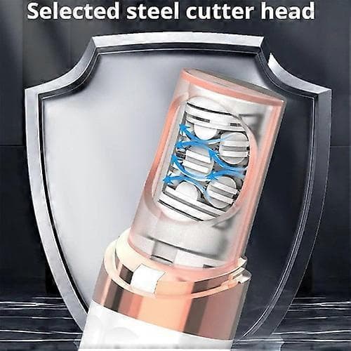 Soft Skin pro Ansigts Hårfjerner, SoftSkin Pro Kvinder Ansigts Epilator (Hvid)