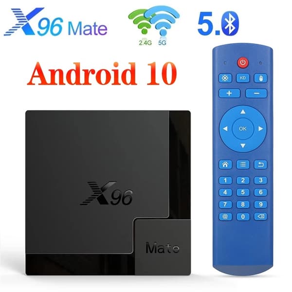 X96MATE Allwinner H616 Android 10 TV Set-Top Boks (4+32GB)