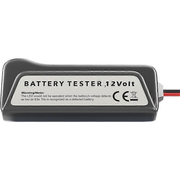 12V Batteritestare LED-lampor Bilbatteritestare 12v Generator Batterianalysator för Bil Motorcykel