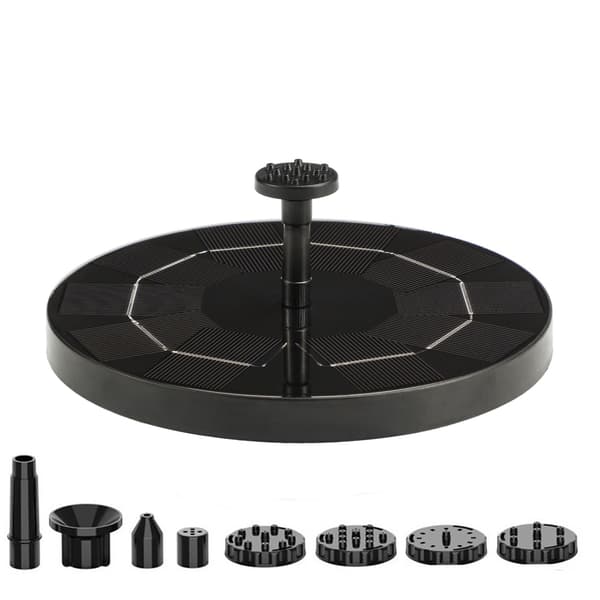 Flytande fontänpump för utomhuspool (diameter 18 cm med batteri)