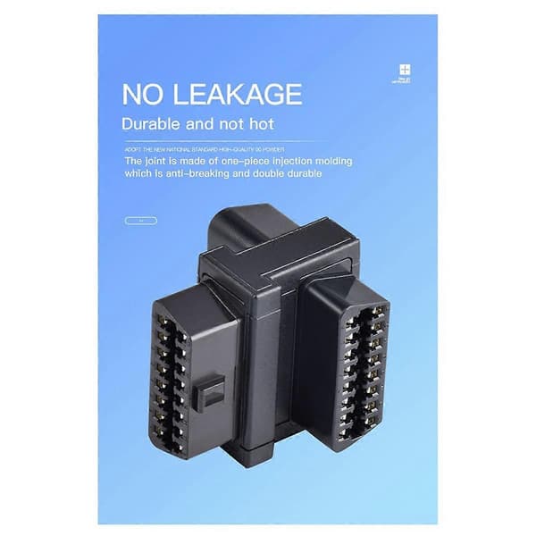 Bil Mini OBD2 Ett Minutt To Forlengelseskabel Bil Universal 16-Pin Kjerne Splitter Koblet til