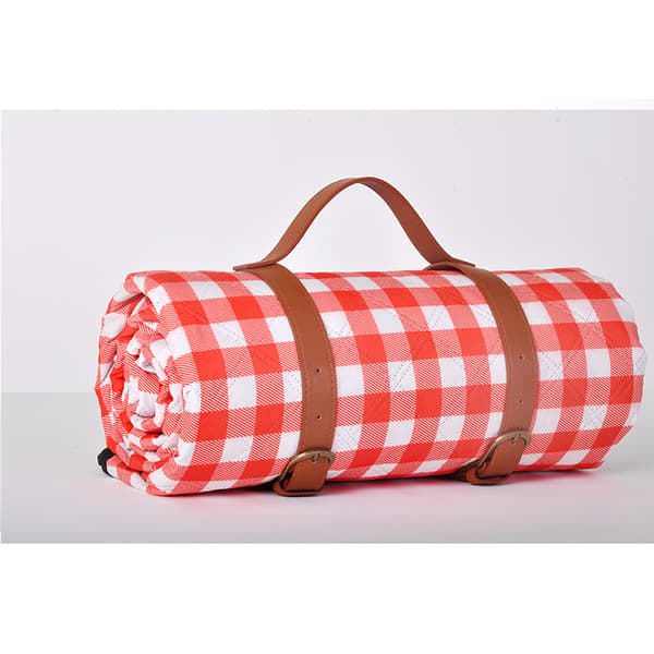 Picnicmåtte i læder