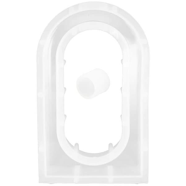 Silikon hydroponisk vaseform for DIY håndverksprosjekter Rund bueform Høy transparens Non-stick overflate 1 sett