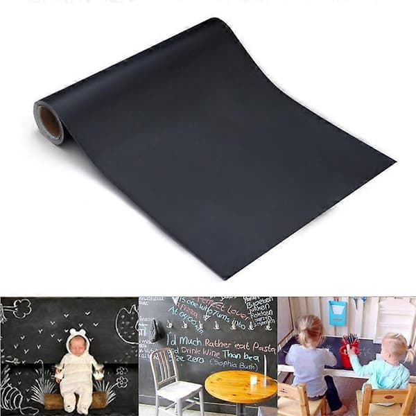 Pieni koko 45*100cm irrotettavat liitutaulutarrat pyyhittävät opetustarrat