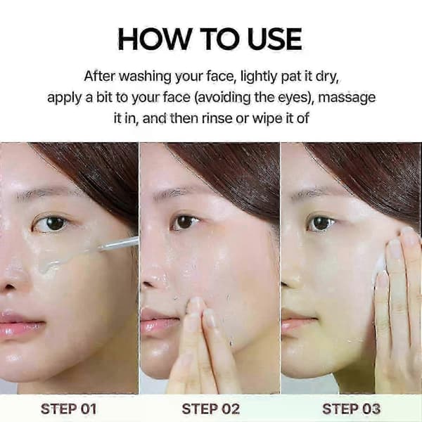 Peel Shot Glow Rice Ampoule Duo Vit risampull Svart risampull Mjuk exfolierande ansikts- och kroppsskrubb Tar bort döda hudceller, pormaskar (A, 3 st)