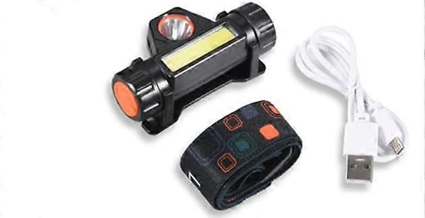 800mAh Super Bright Motion Sensor LED pandelamper Vandtæt USB genopladelig til campingfiskeri