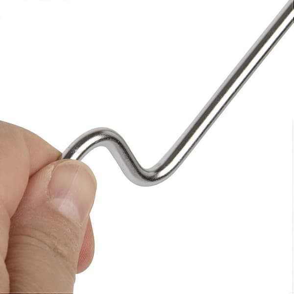 32*16,5*0,4 cm Tårtdelare, Stål/Rostfritt stål, Silver