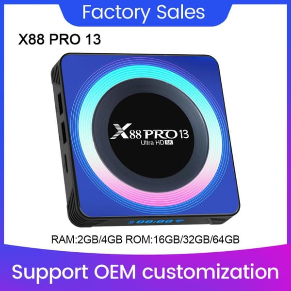 RK3528 HD-spelare X88 PRO 13 (4+32GB)
