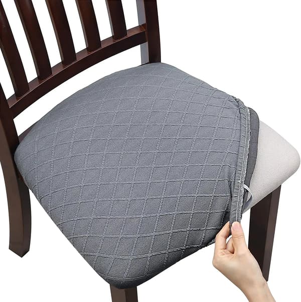 Diamantternet Jacquard Stolhyndebetræk