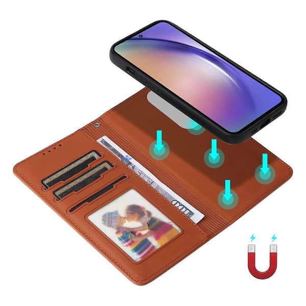 Mobilskal för Galaxy A55 5G (Brun)
