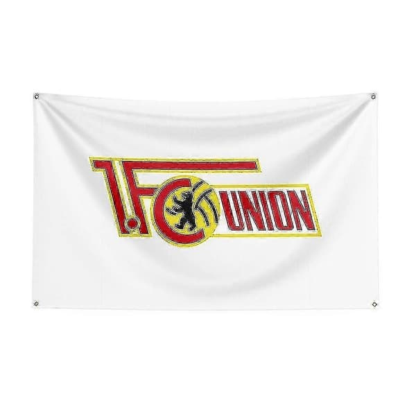 3x5 Fc Union Berlin Flag Polyester Trykt Racing Sport Banner Til Dekoration (E, 60 x 90cm)