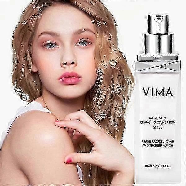 1-3X Vima Changing Foundation, Vima Cosmetics, Vima färgskiftande foundation 20% C3 (2 st)