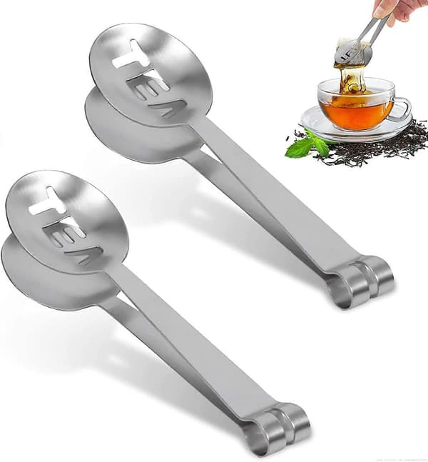 12cm Teposeklemmer Godteriklype Multifunksjonell Teposeklype Tesil