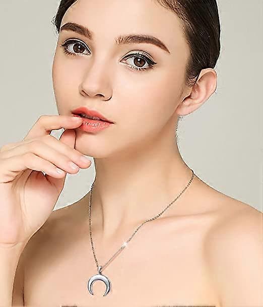 Halsband med halvmåne för kvinnor