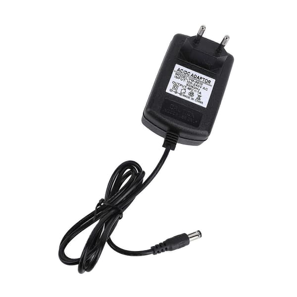 48V 1A DC Strömadapter med 5,5x2,5mm Kontakt för LED-skärmar &amp; Spelkonsoler, EU-kontakt
