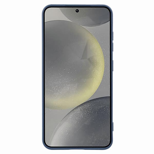 För Samsung Galaxy S25+ Mobilskal Böjd Kant 2.0mm TPU Skyddsskal - Blå (Blå)