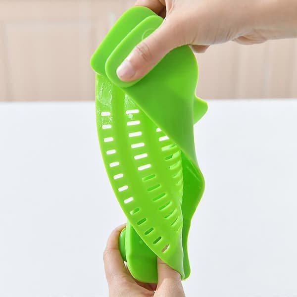 Snap Strainer Silikon Matsil Värmebeständig